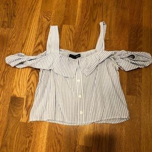 Off the shoulder crop top